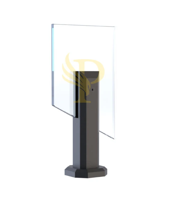 Square Alu Spigot 9 — stainless steel glass spigot by Prince Railing
