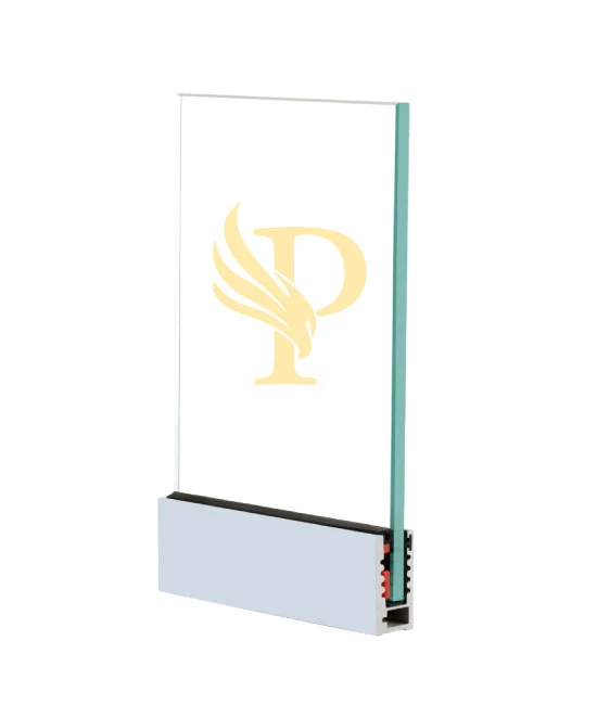60 Mm Flat — stainless steel continuous base profile by Prince Railing
