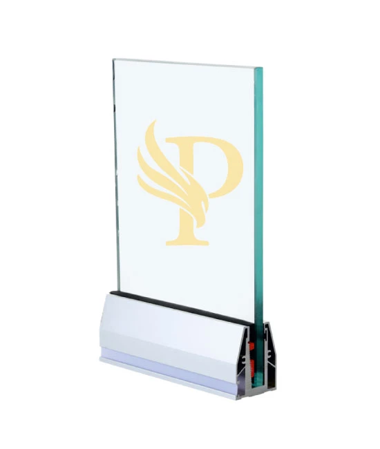 Led Bottom — stainless steel continuous base profile by Prince Railing