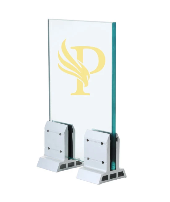 T Bracket — stainless steel glass clamp bracket by Prince Railing