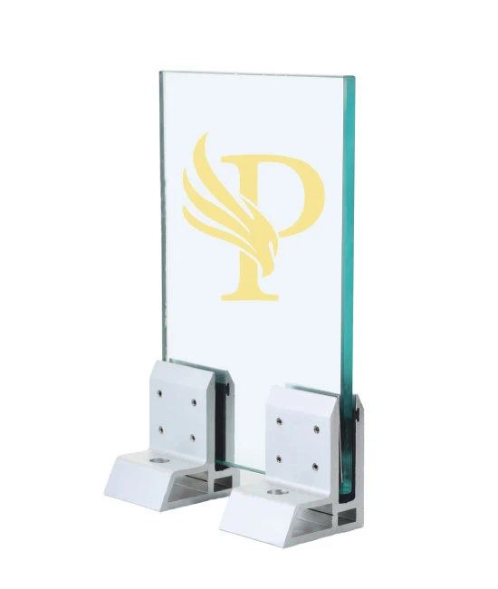 L Bracket — stainless steel glass clamp bracket by Prince Railing