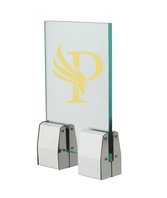 Step Bracket — stainless steel glass clamp bracket by Prince Railing